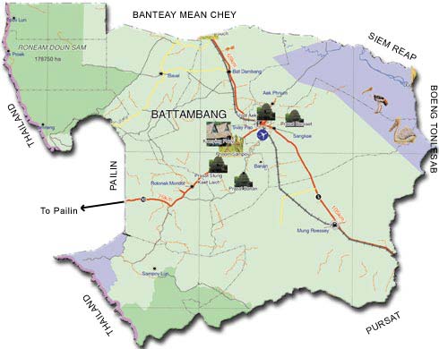 Pailin Geography